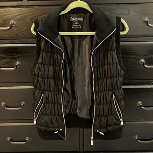 Women’s black Calvin Klein performance vest